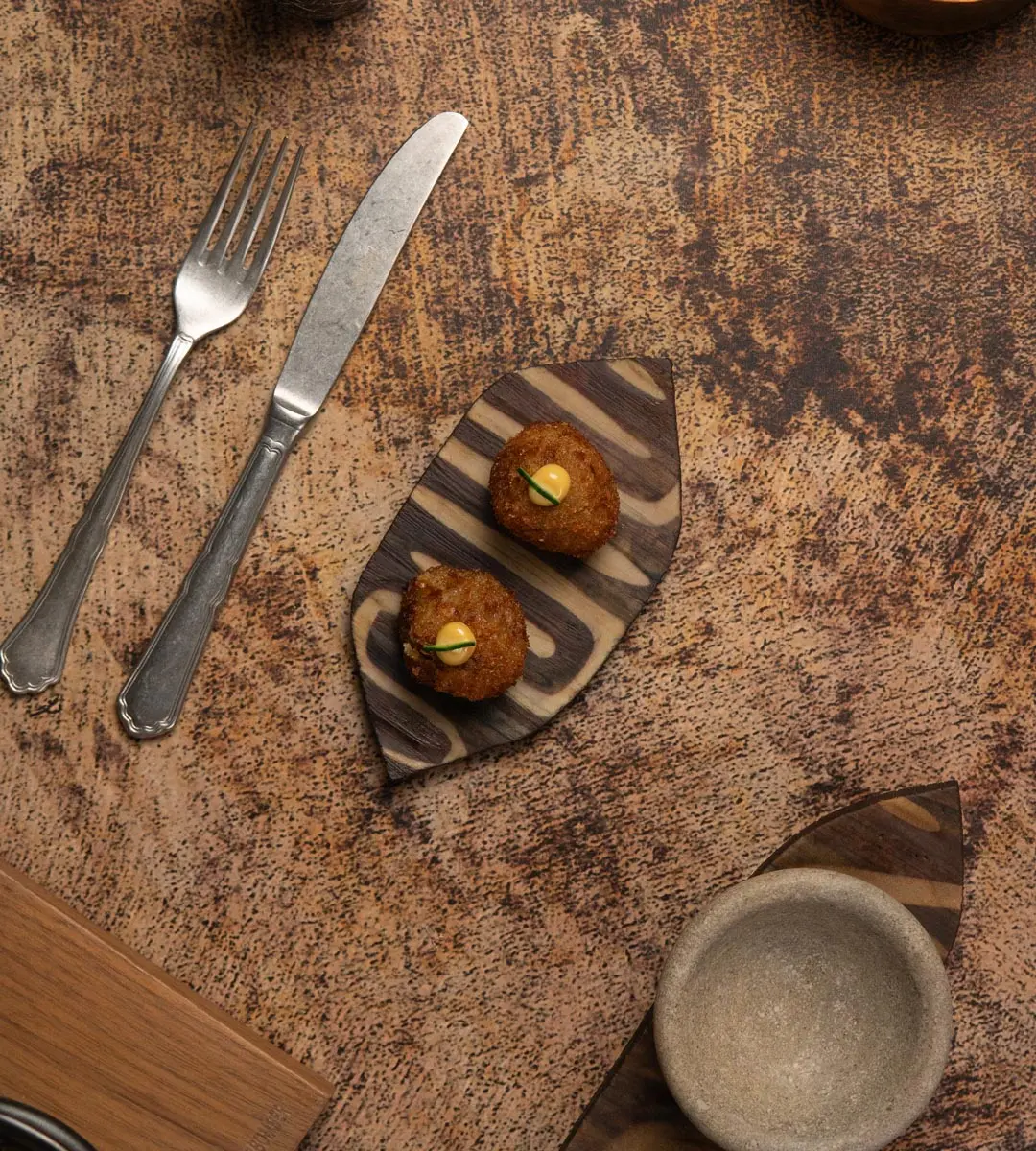 Teriyaki duck croquettes